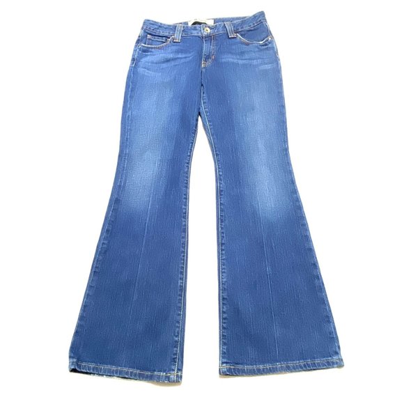 GAP Denim - Gap curvy low rise relaxed fit bootcut leg size 11 Women's blue denim jeans